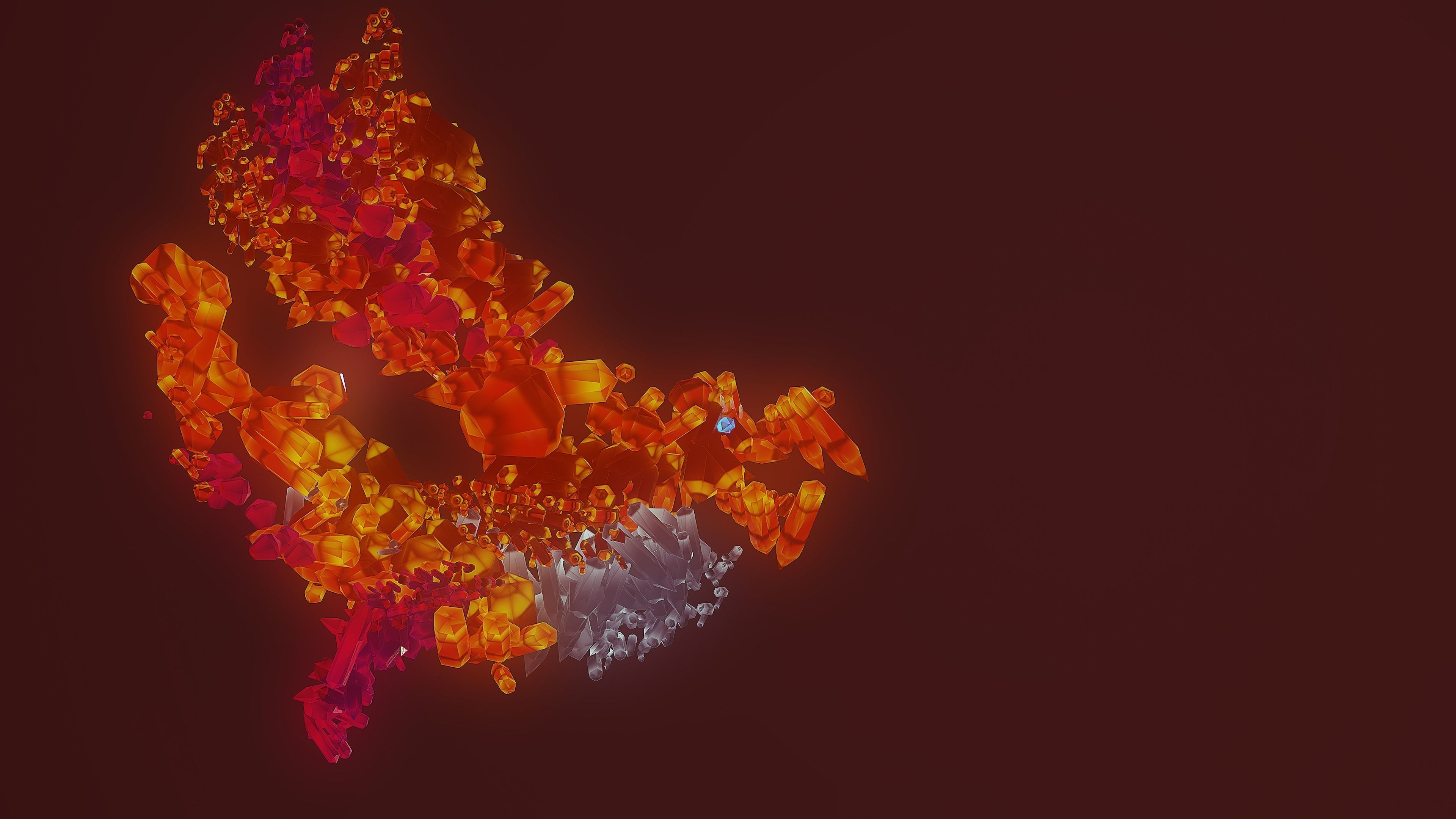 Cristalls asset Low-poly 3D model_29