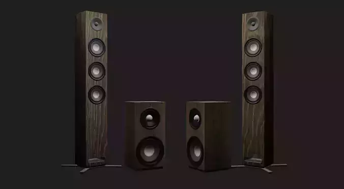 sound sistem 3D model
