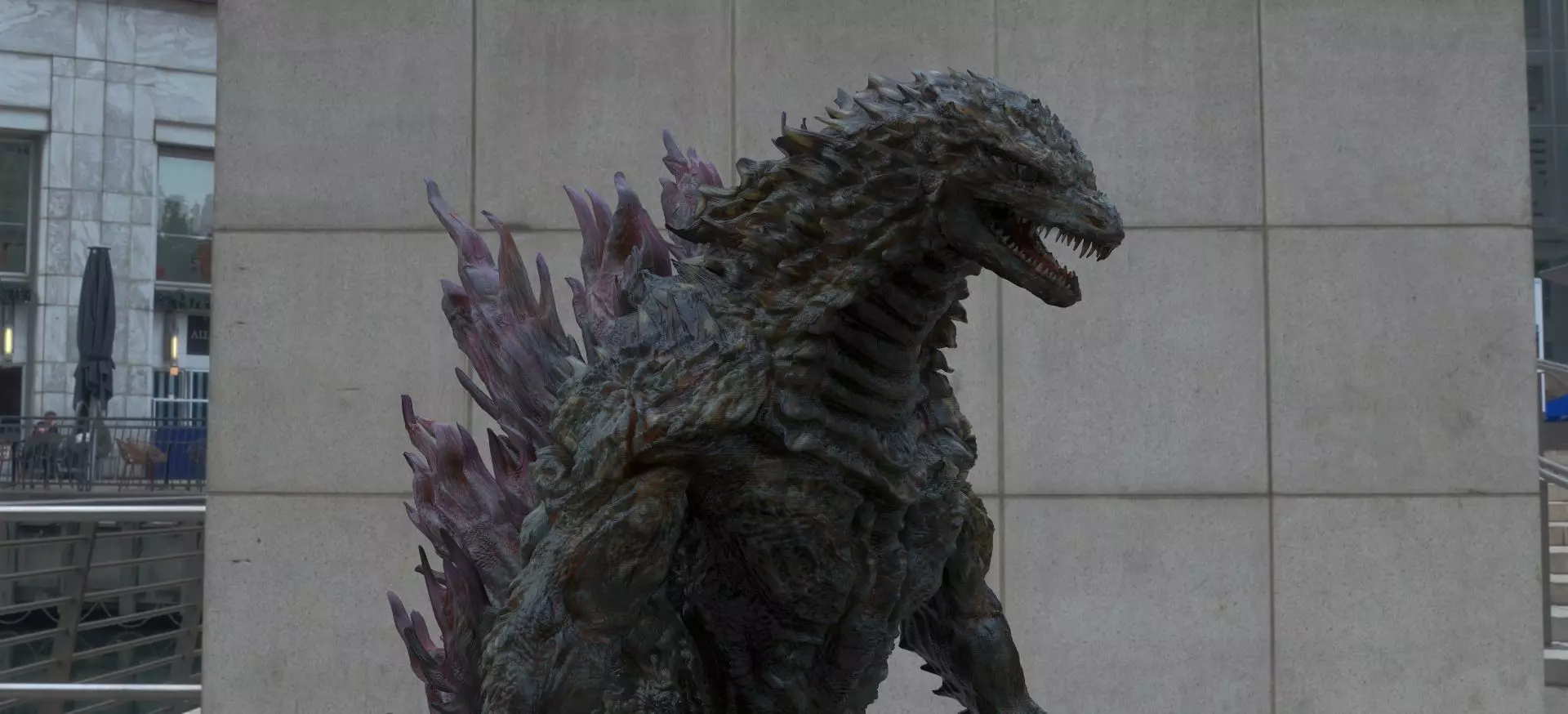 God Lizard 3D model_0