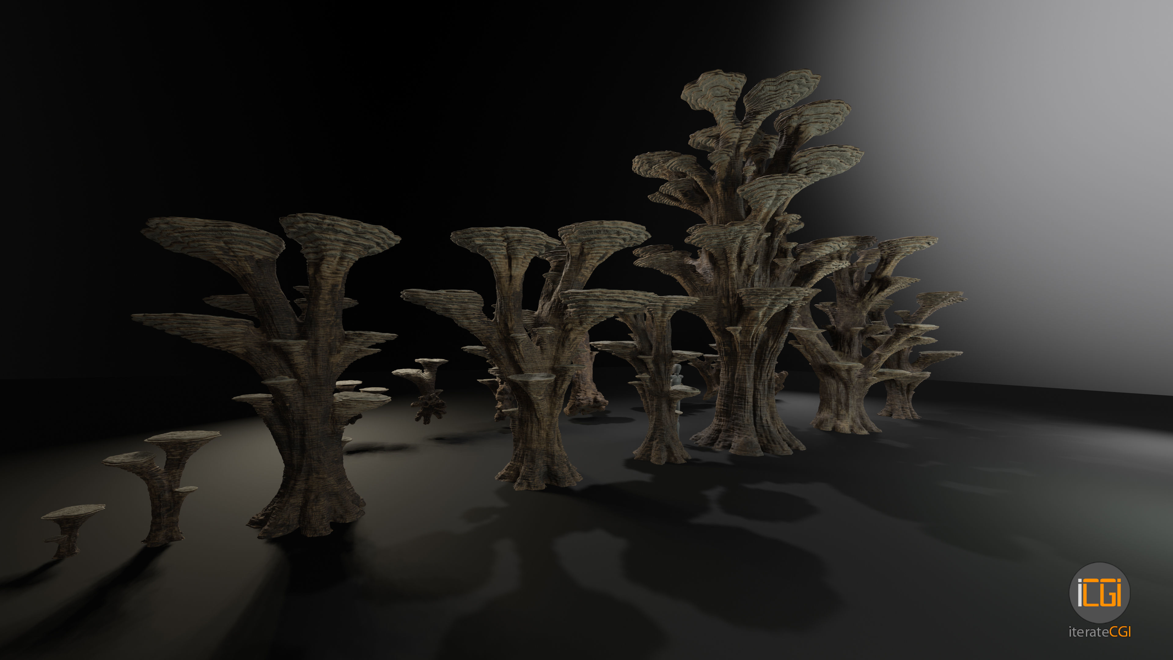Alien Plant Mushroom Type 3 3D model_20
