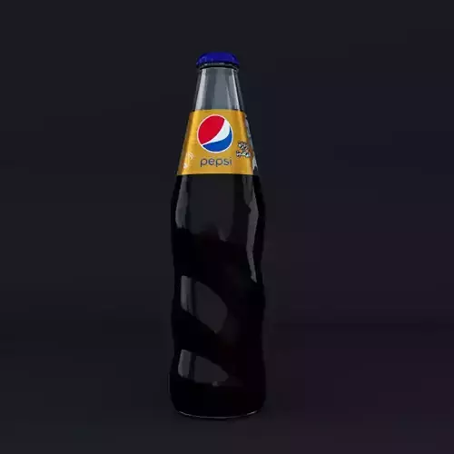 Pepsi  soda bottle