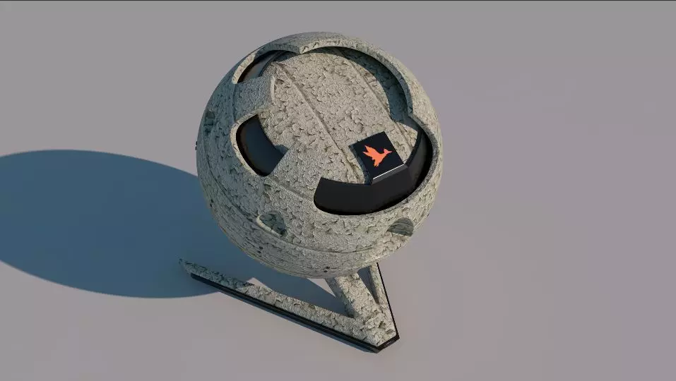 Cracked Paint Wall - Lambert Texture_0