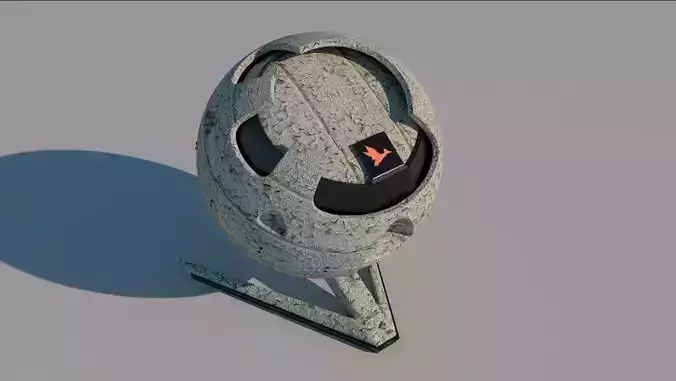 Cracked Paint Wall - Lambert