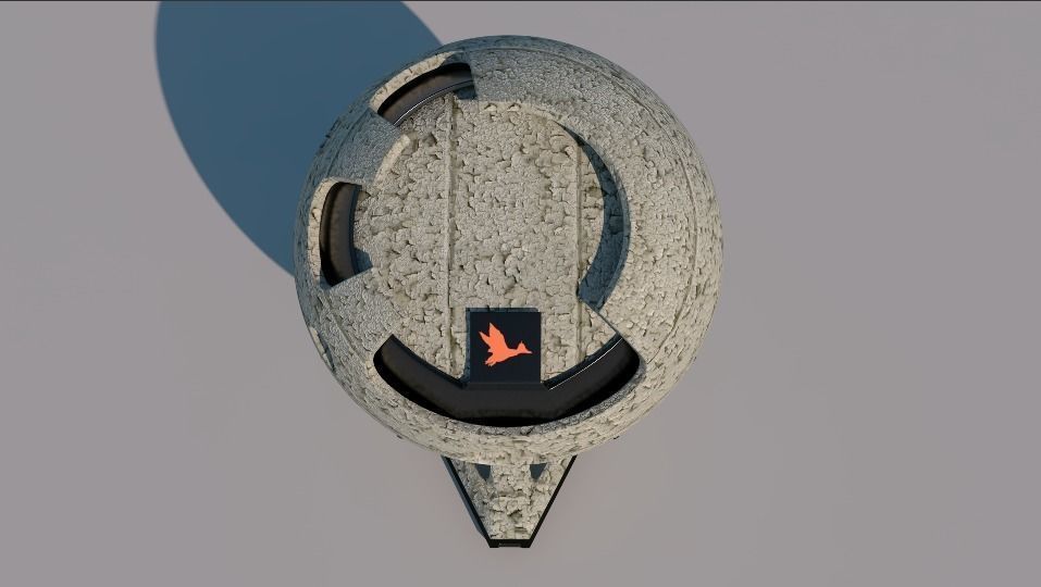 Cracked Paint Wall - Lambert Texture_1