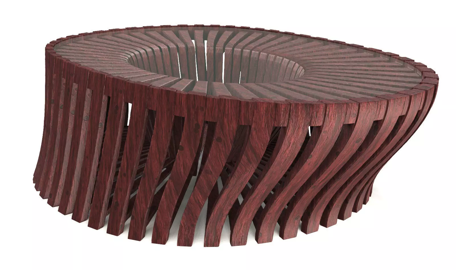 parametric table 3D model