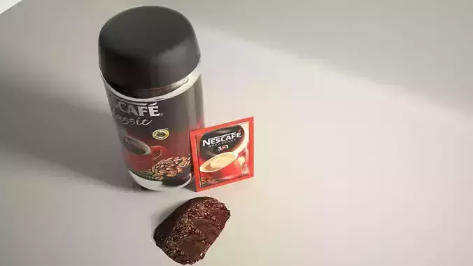 NESCAFE Product in Cinema 4D