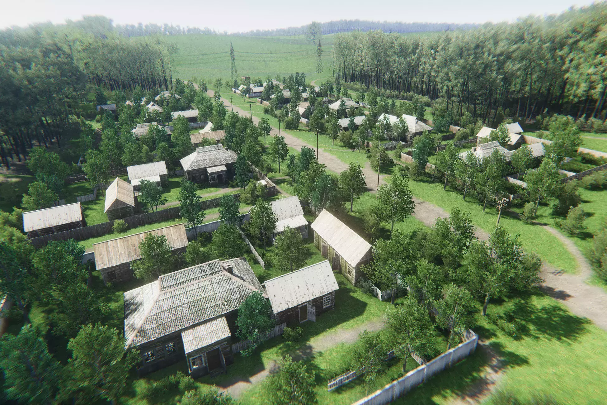 Rustic Environment For Unity Low-poly 3D model_0