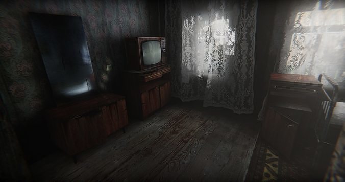 Rustic Environment For Unity Low-poly 3D model 7