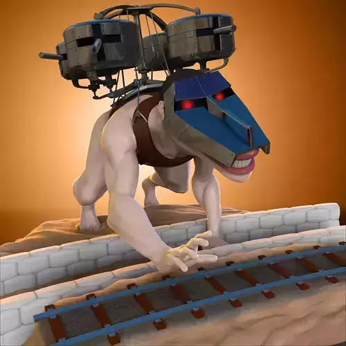 Pieck Titan - Shingeki no Kyojin 3D print model