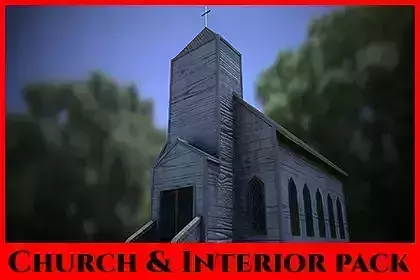 Church with Interior