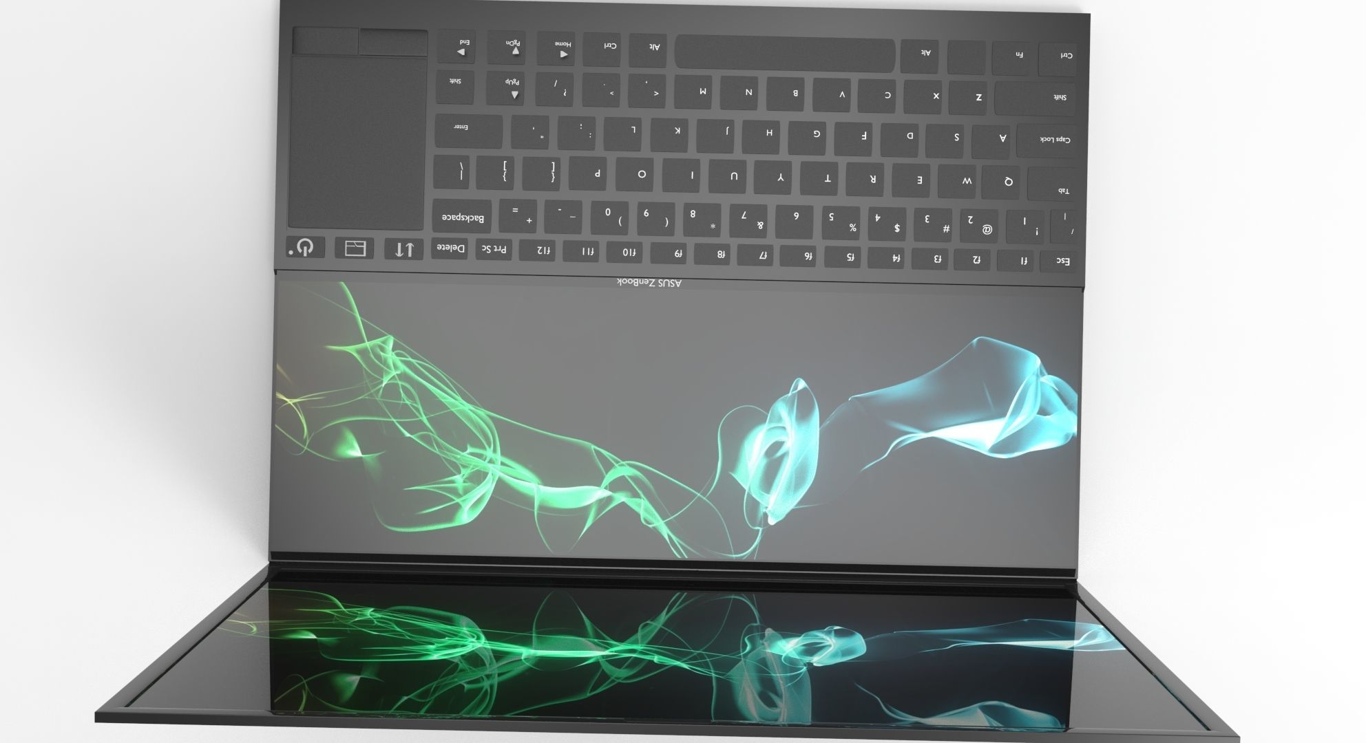 Asus Zen Book Pro Duo Laptop  3D model_6