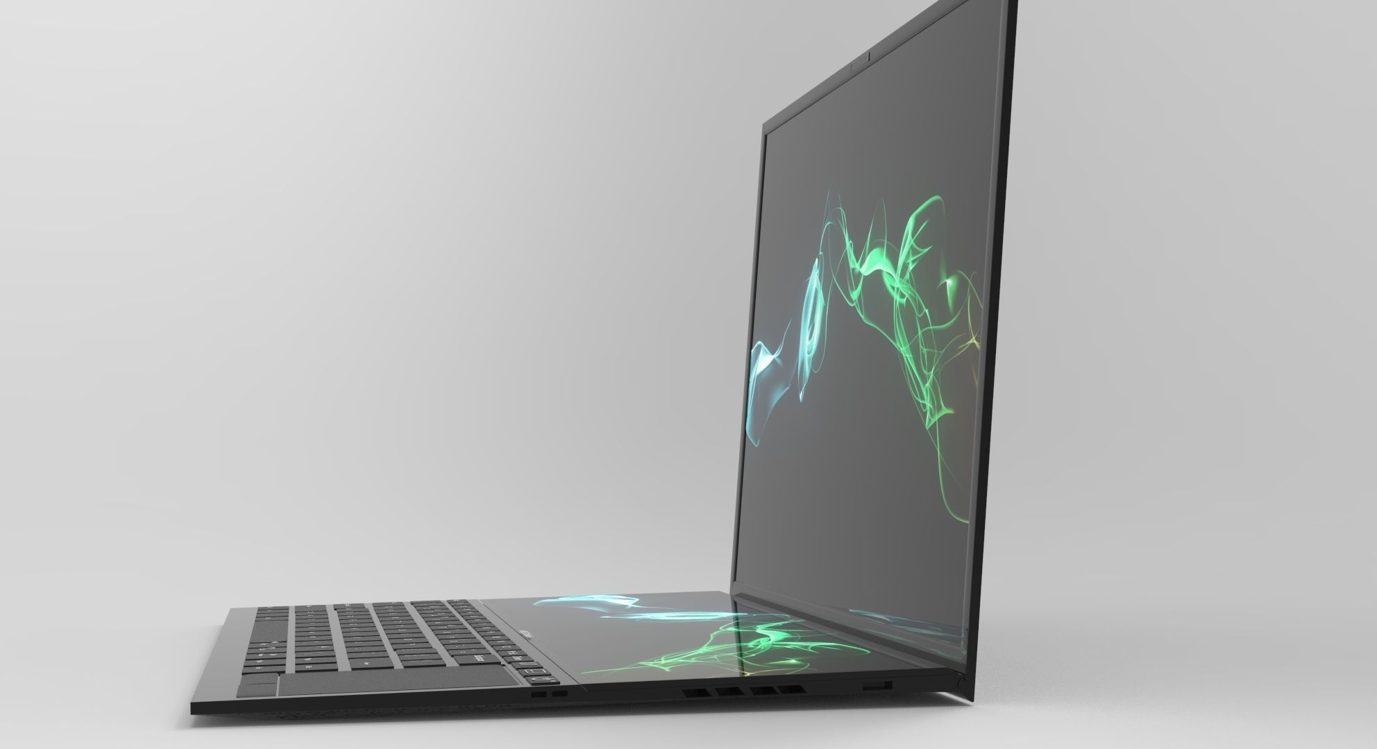 Asus Zen Book Pro Duo Laptop  3D model_3