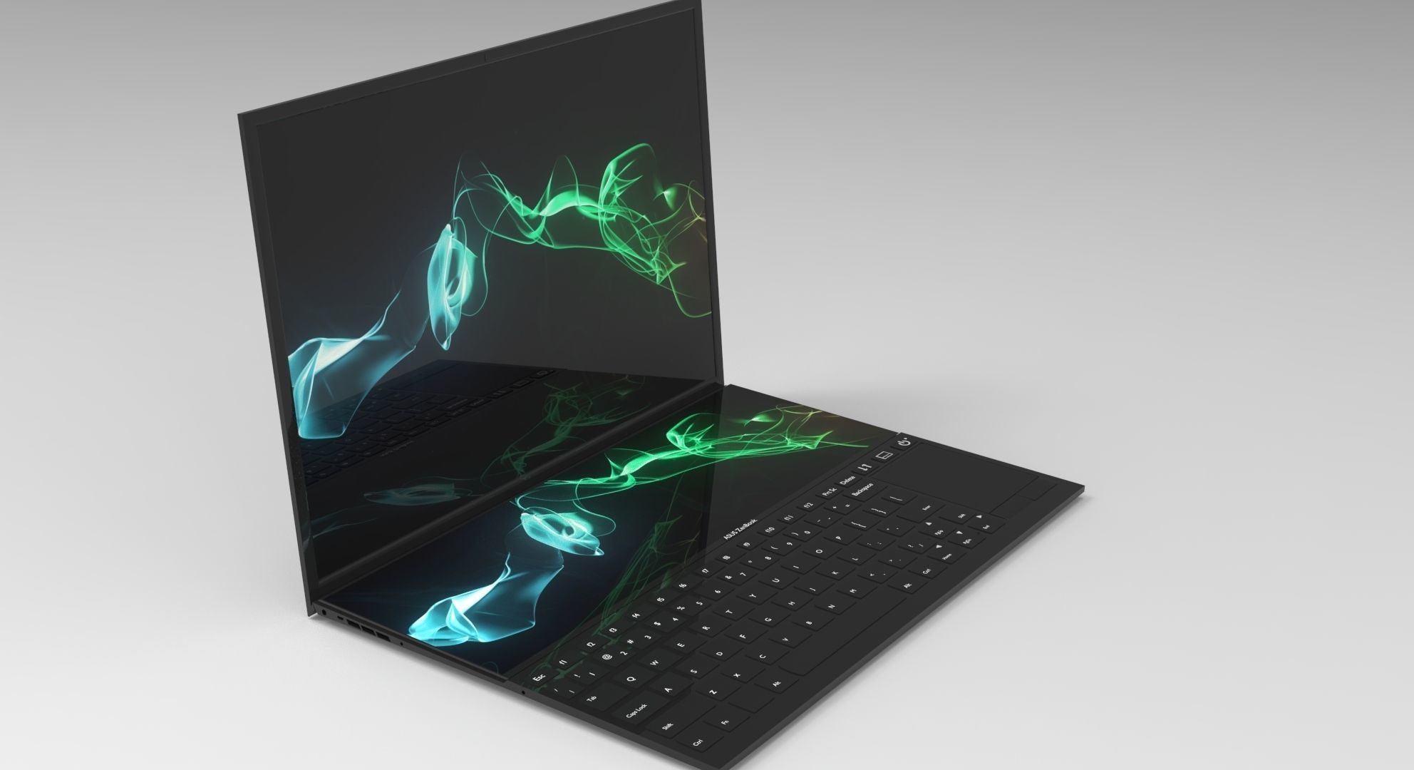 Asus Zen Book Pro Duo Laptop  3D model_7