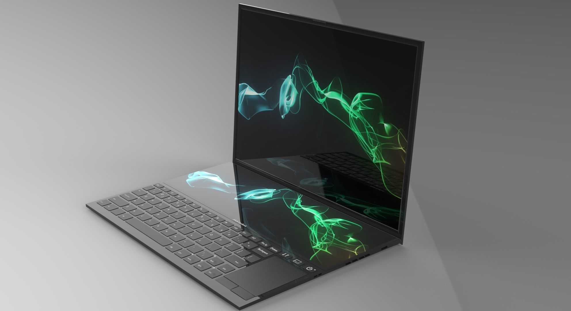 Asus Zen Book Pro Duo Laptop  3D model_8