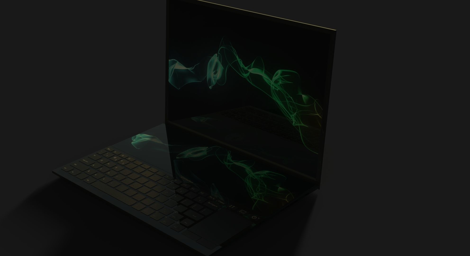 Asus Zen Book Pro Duo Laptop  3D model_9