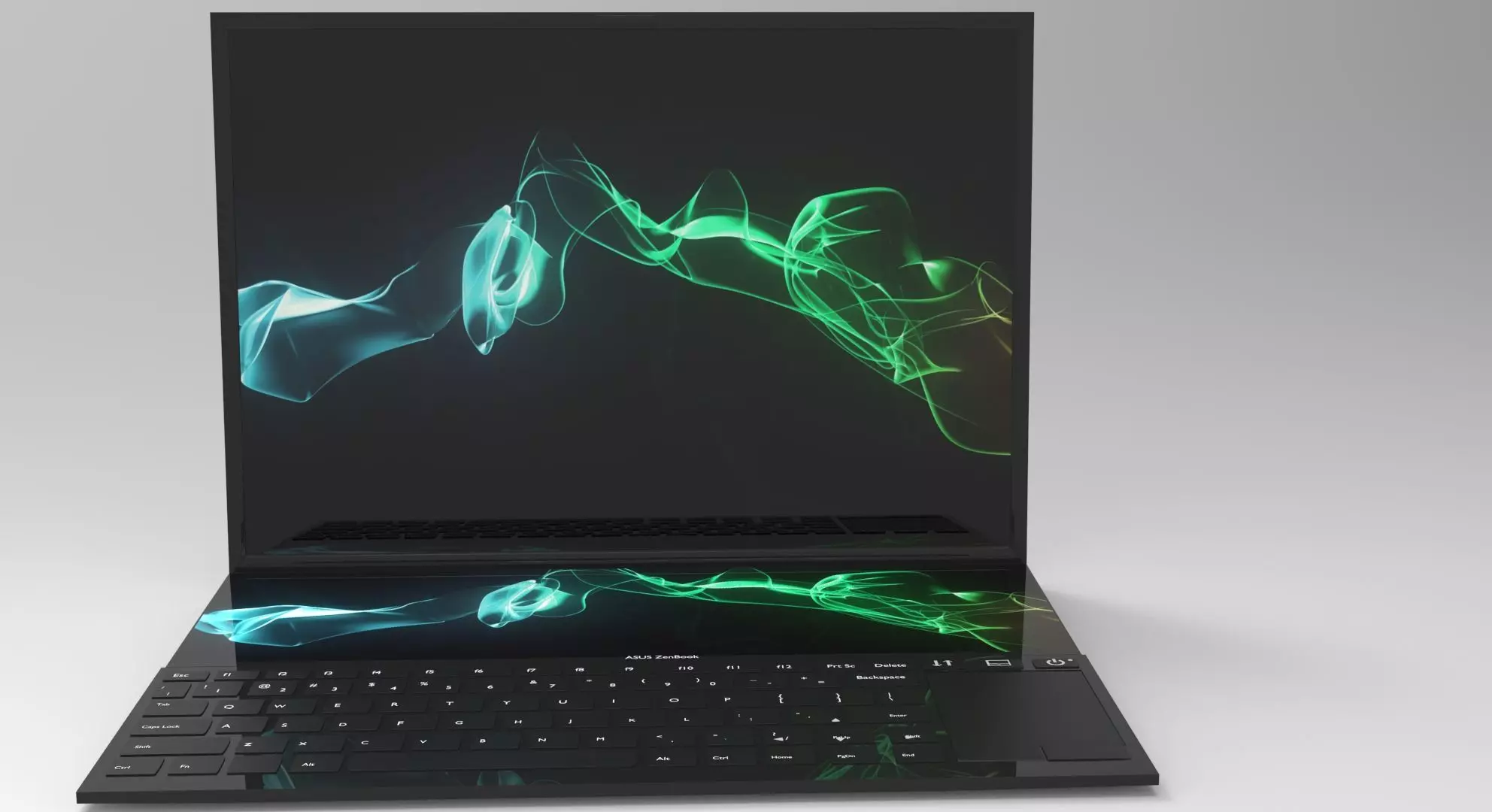 Asus Zen Book Pro Duo Laptop  3D model_0