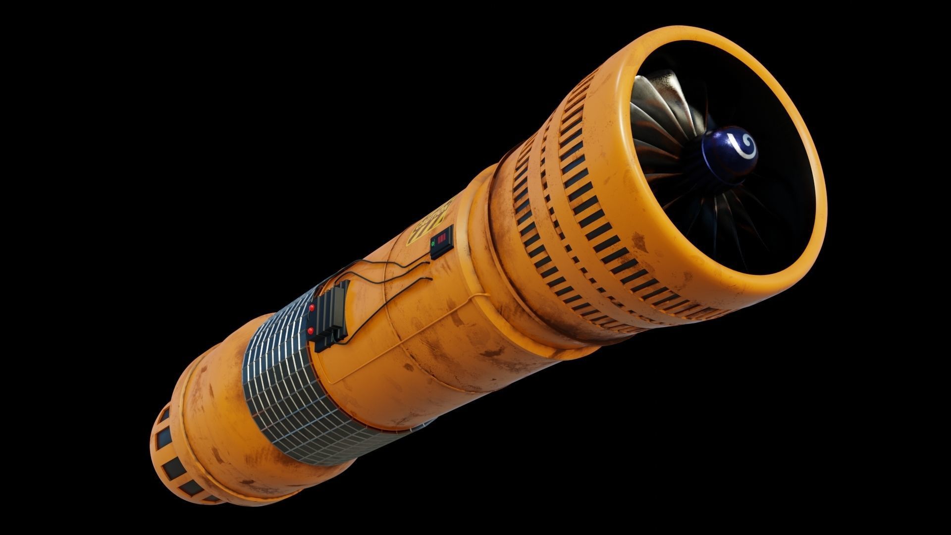 Turbine 3D models PBR materials 3D Model Collection_11