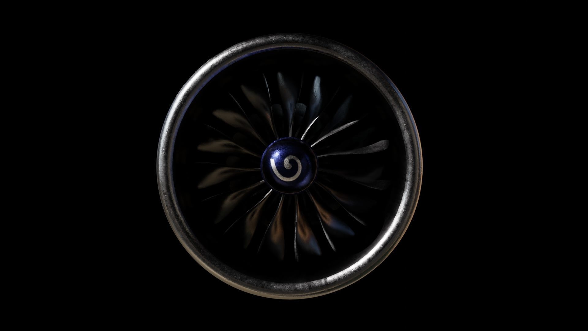 Turbine 3D models PBR materials 3D Model Collection_14