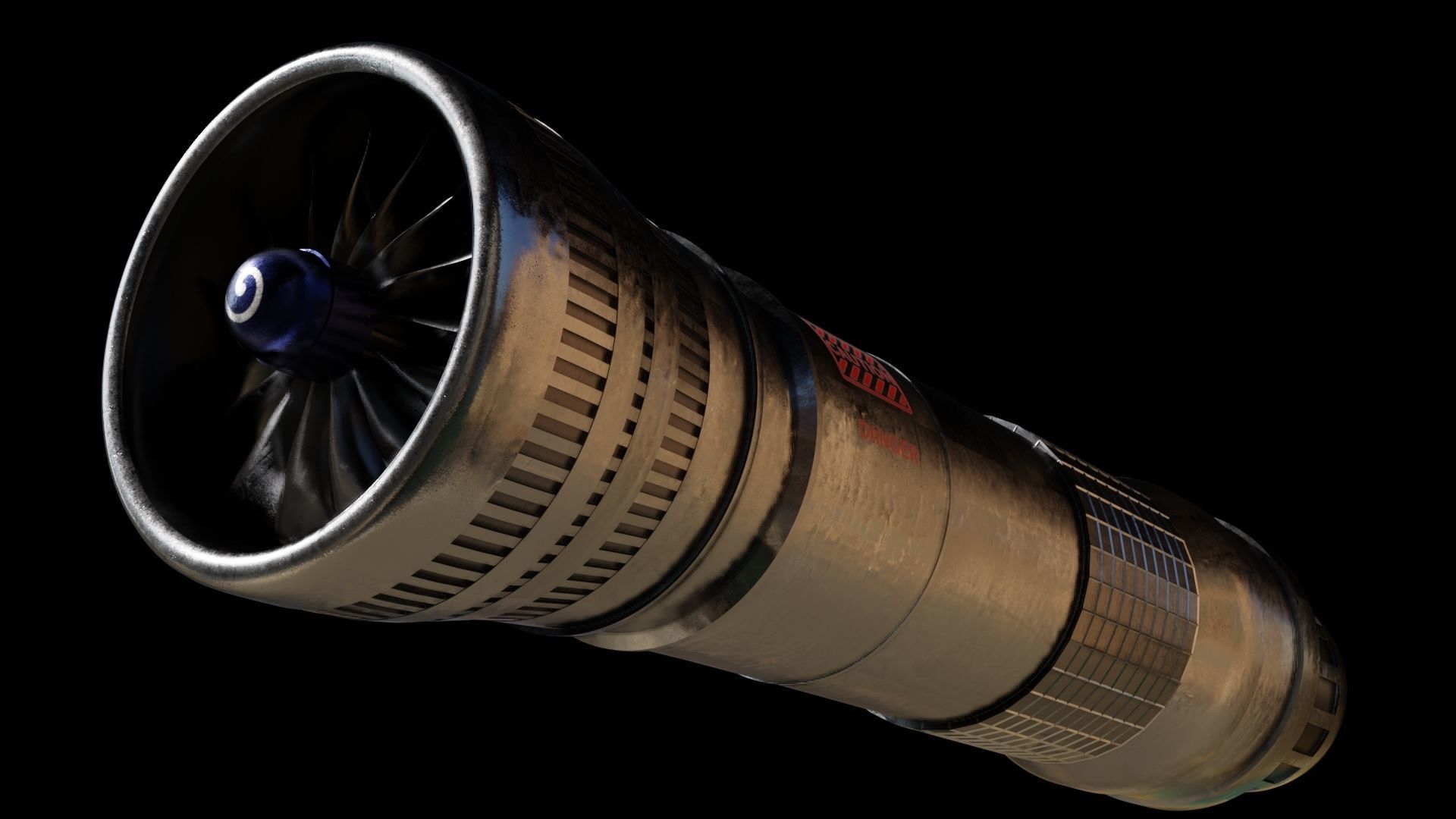 Turbine 3D models PBR materials 3D Model Collection_4