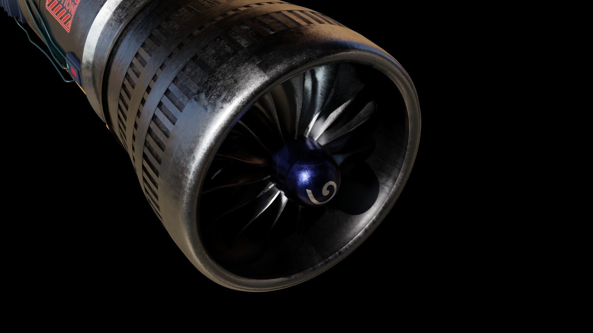 Turbine 3D models PBR materials 3D Model Collection_27
