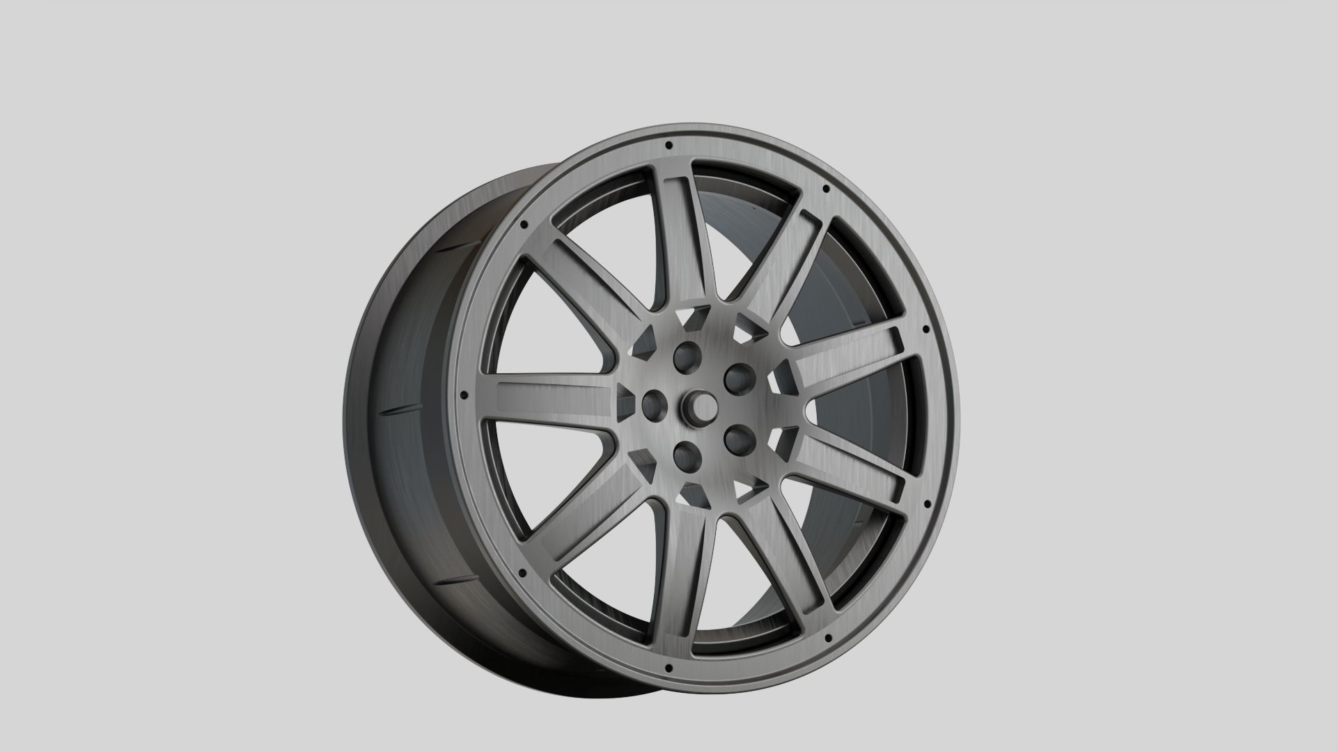 rims A style garage auto tuning  3D model_3