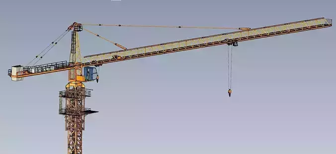 tower construction crane