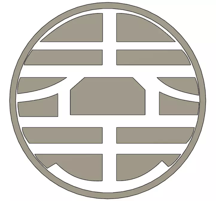 King Kai Kanji 3D print model_0