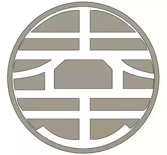 King Kai Kanji 3D print model