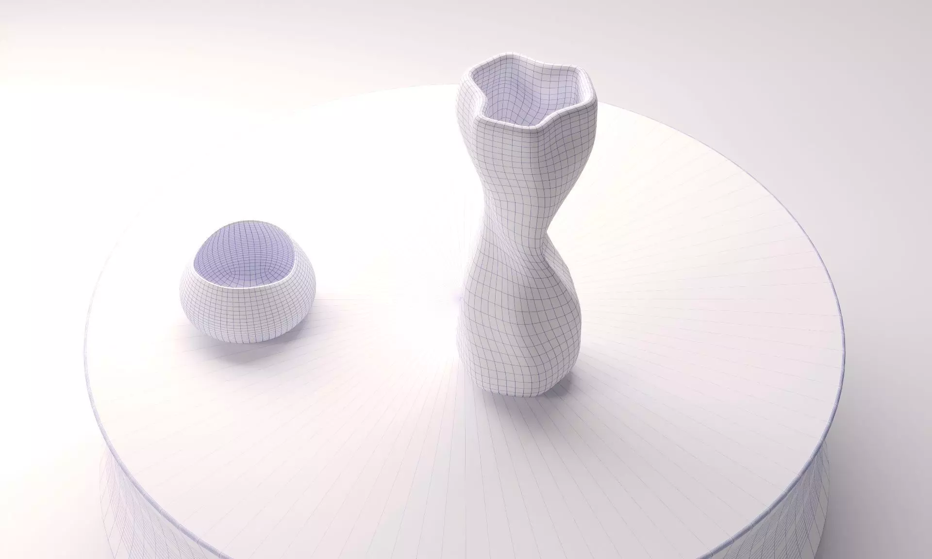 Tom Dixon Warp vase 3D print model