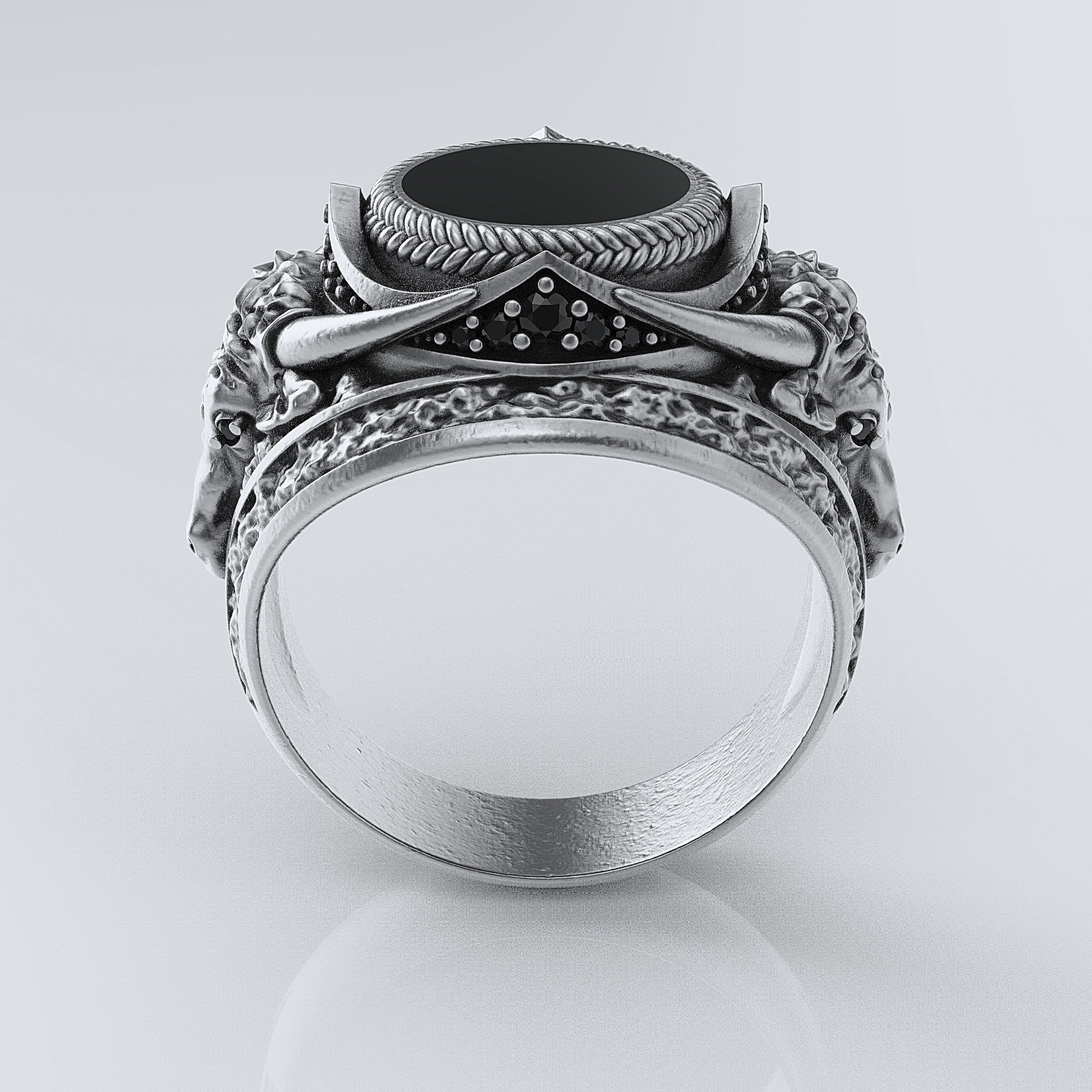Bull Ring Men 3D model 3D printable | CGTrader
