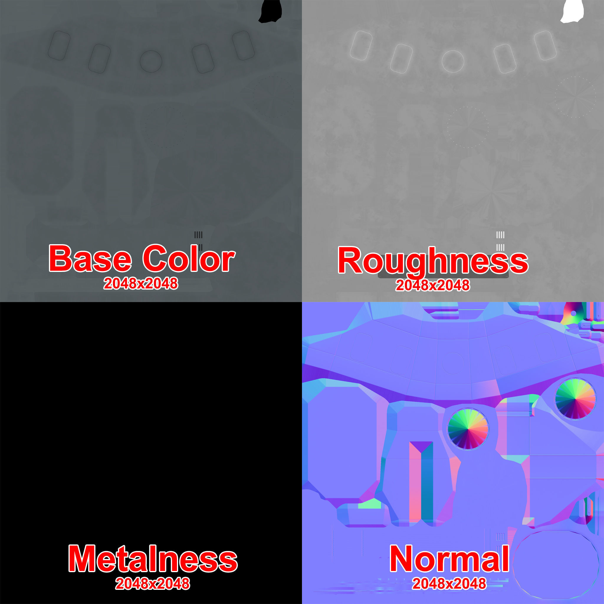Ship Gun A-192M Low-poly 3D model_7