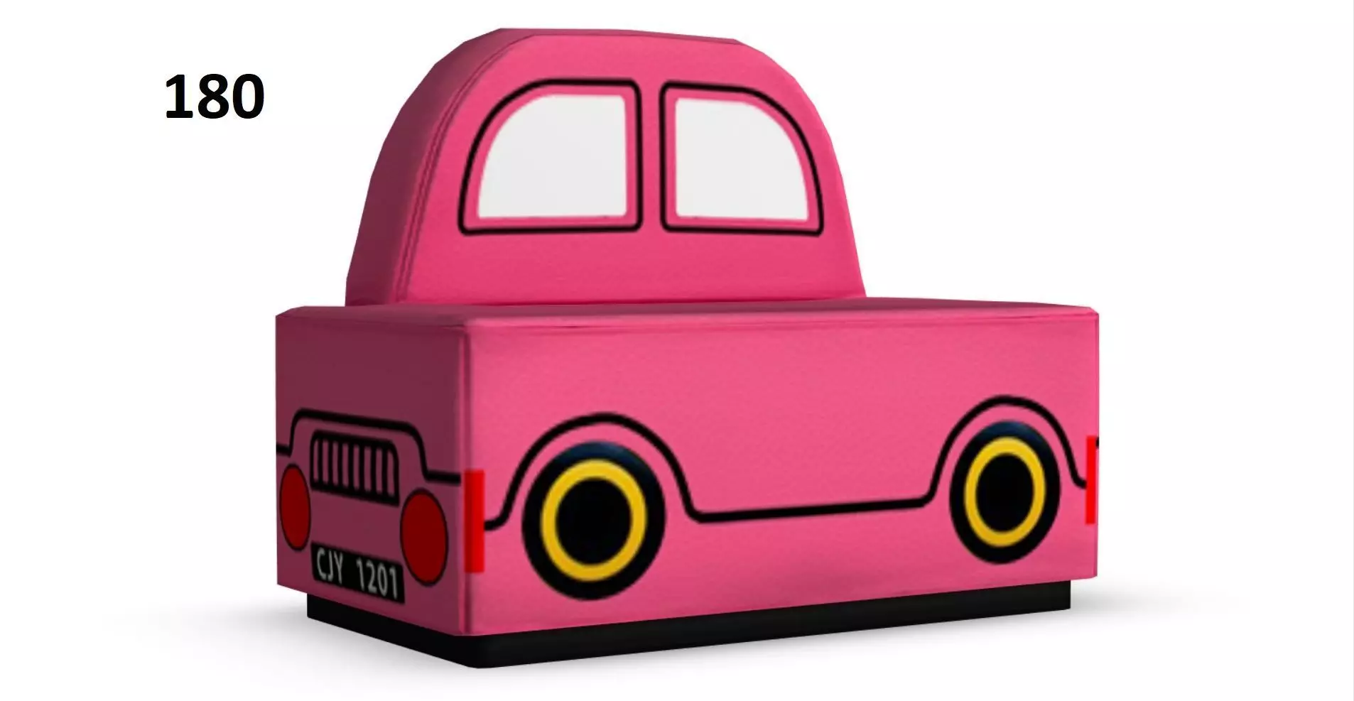 P180-Bed 03 Low-poly 3D model_0