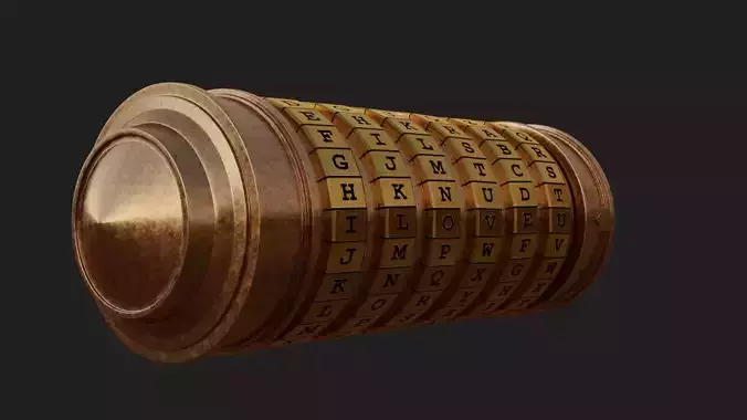Cryptex Code da Vinci Free 3D model