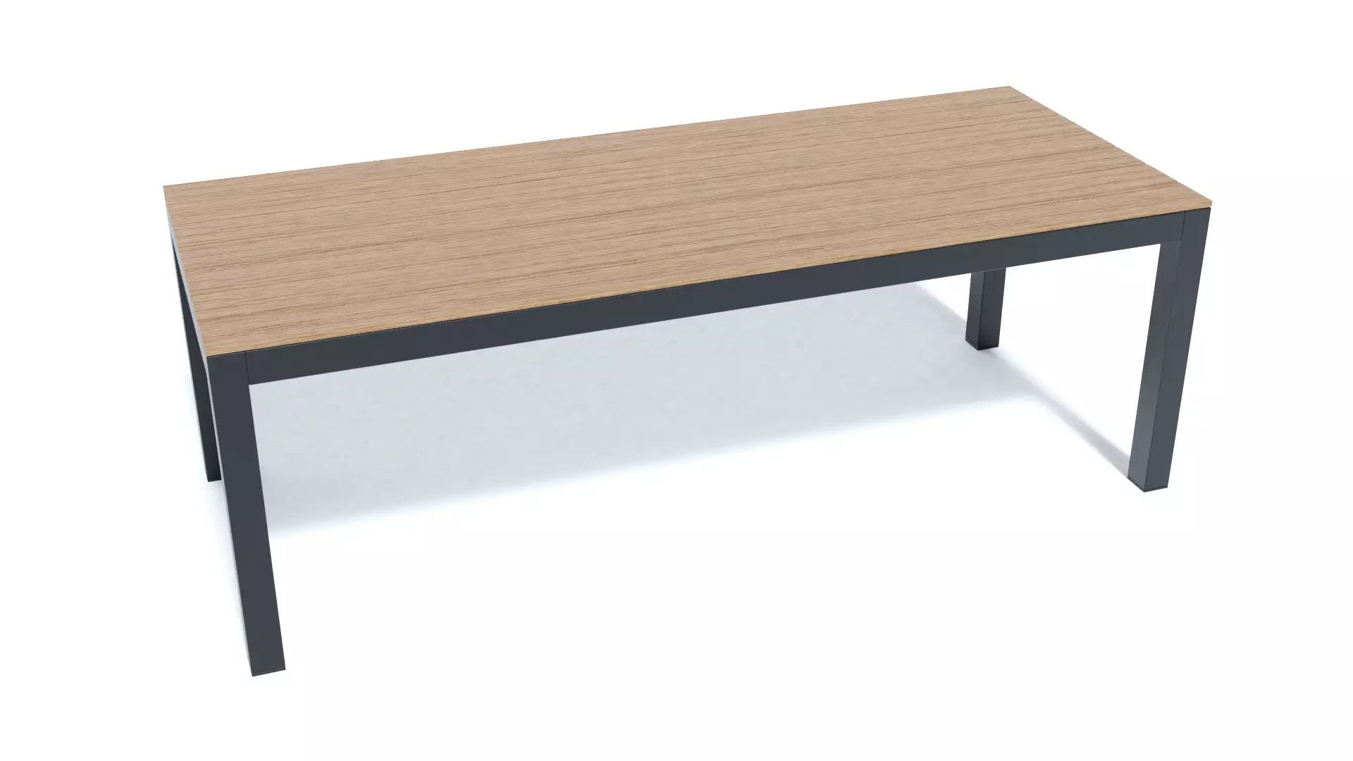 Garden Dinner Table 3D model_0