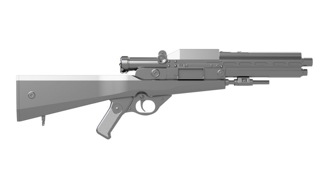 Star Wars Battlefront II - TL-50 Heavy Repeater 3D print model_1