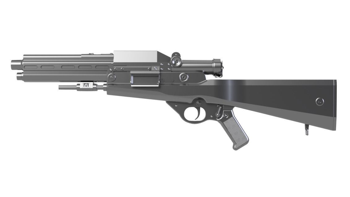 Star Wars Battlefront II - TL-50 Heavy Repeater 3D print model_2