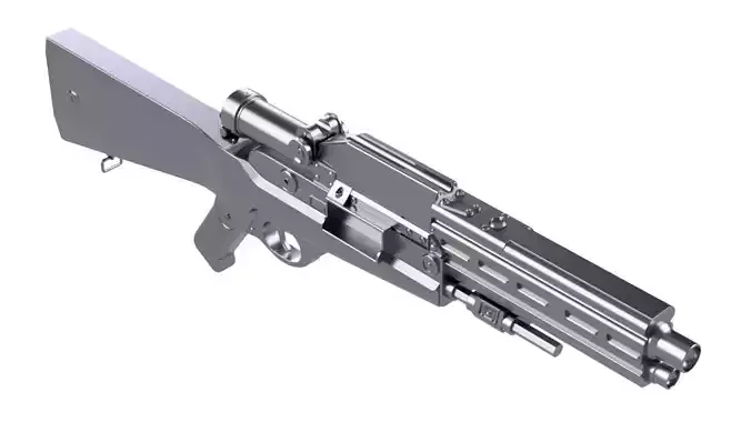 Star Wars Battlefront II - TL-50 Heavy Repeater 3D print model