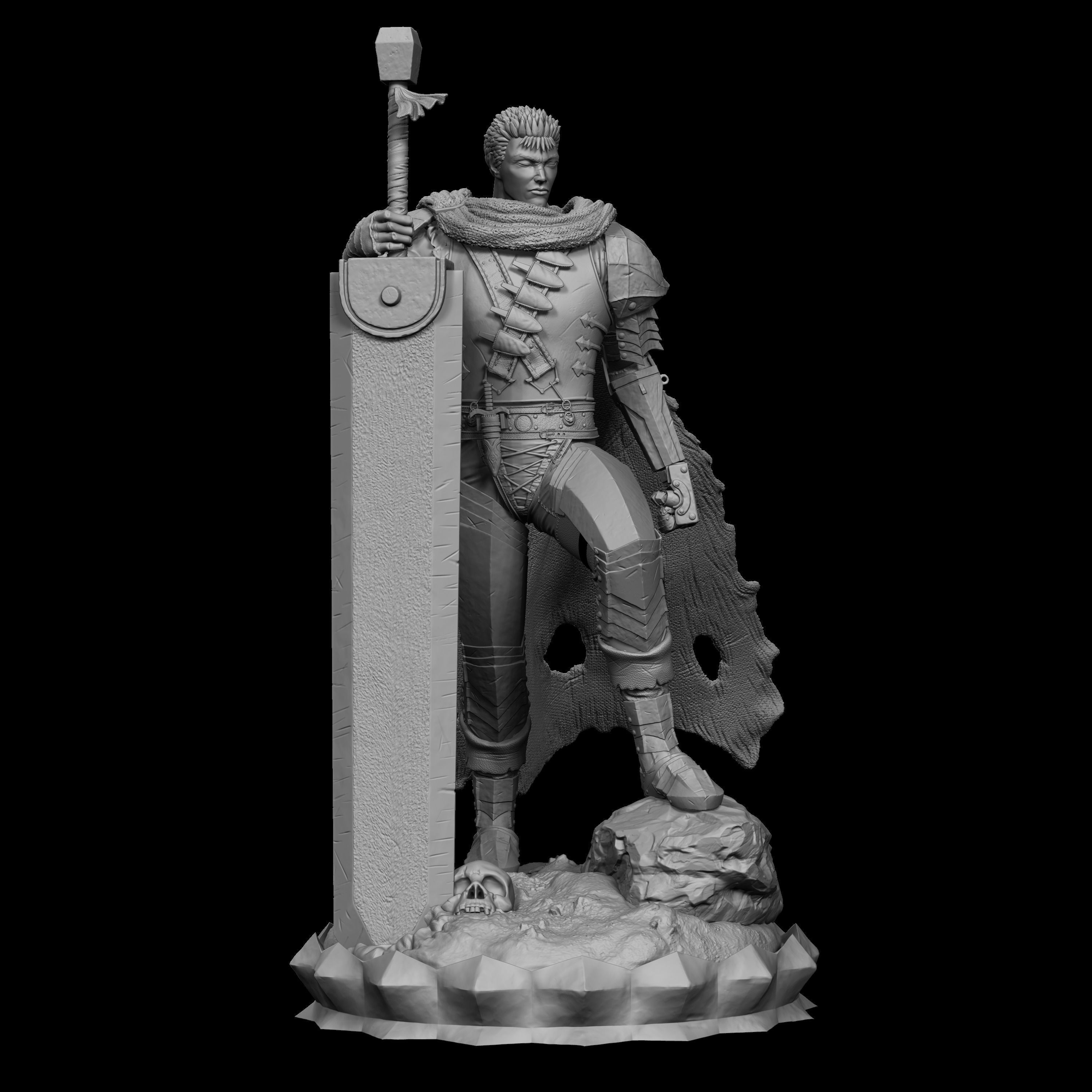 Guts - Berserk - 3D Print 3D print model_2