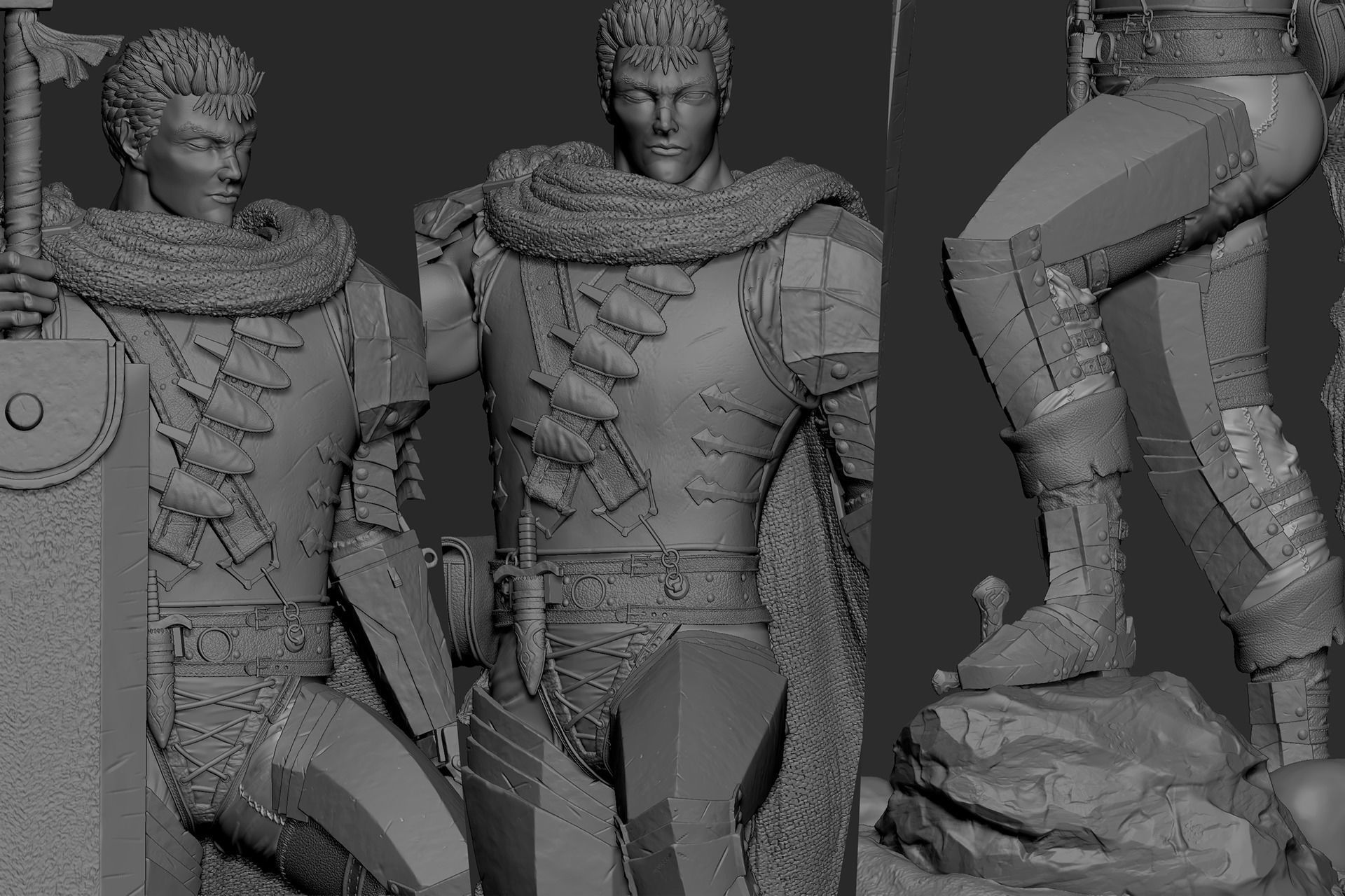 Guts - Berserk - 3D Print 3D print model_5