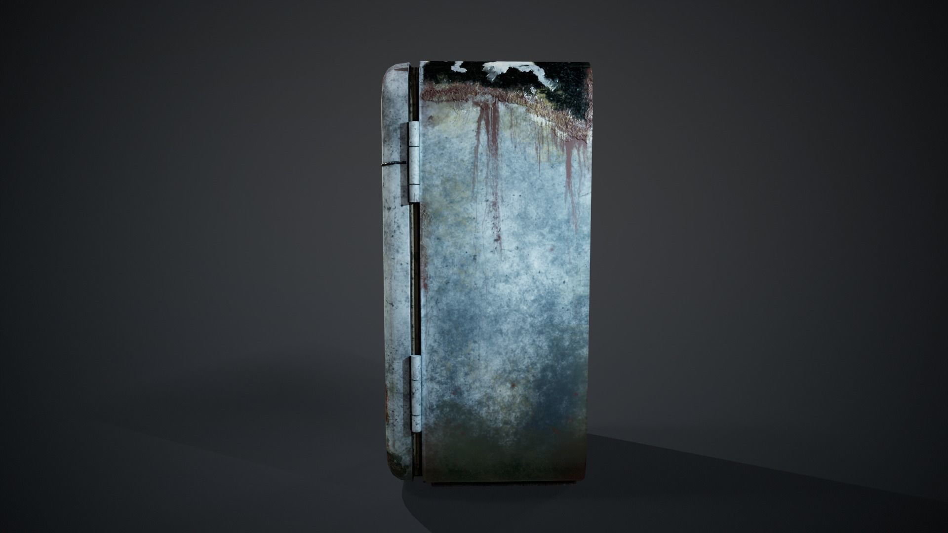 Fridge  low-poly 3d model Low-poly 3D model_7