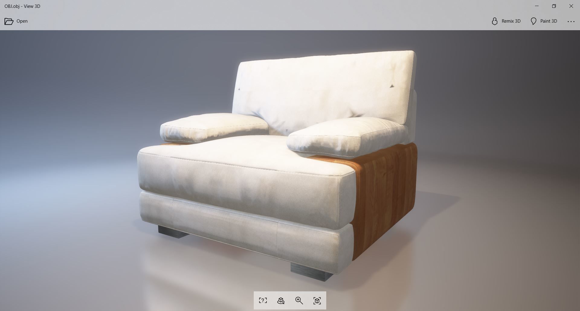 sofa 5 chair 3D model_1