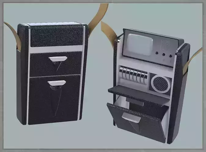 TOS Tricorder with Empty compartment 3D print model
