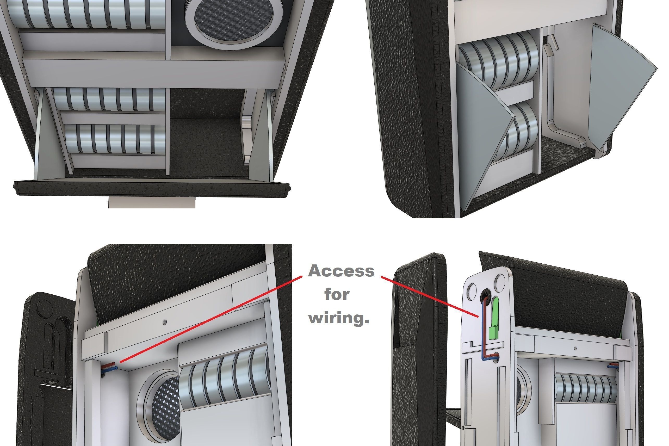 TOS Tricorder with Disc Racks 3D print model_7