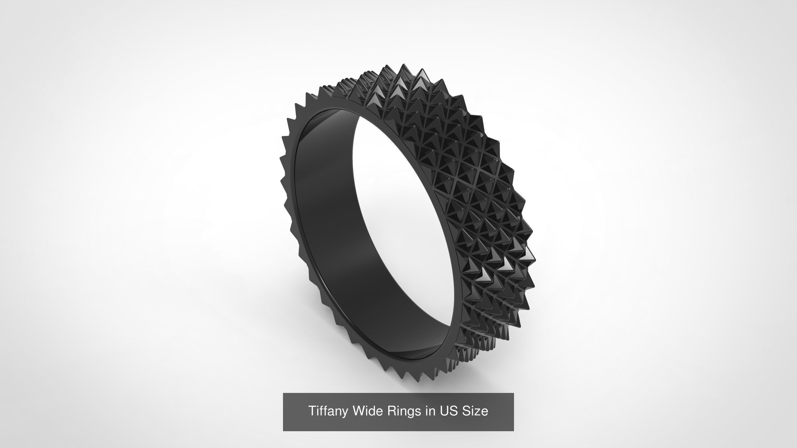 100 Woman Rings Package 03 3D Model Collection_133