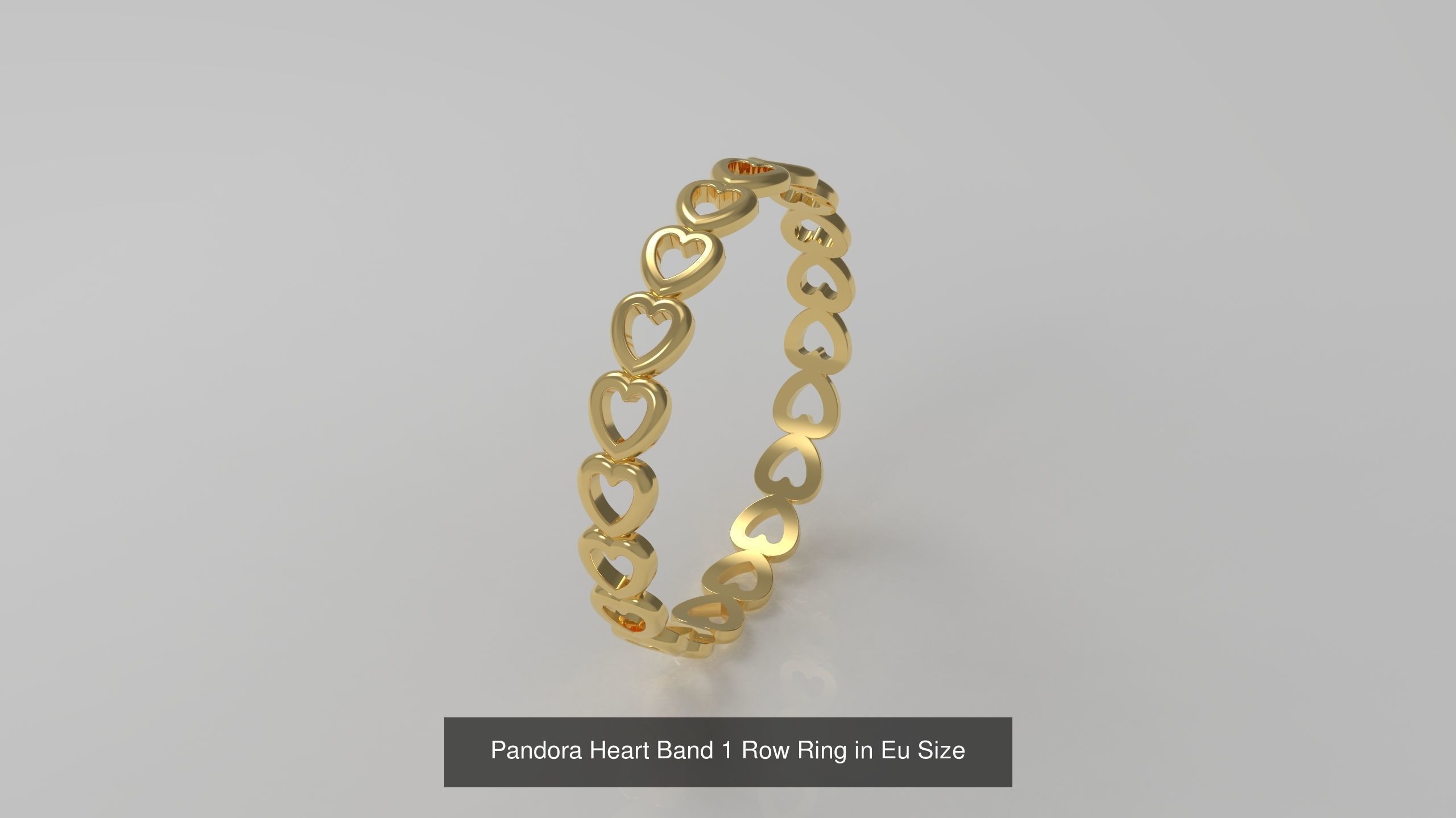 100 Woman Rings Package 03 3D Model Collection_160