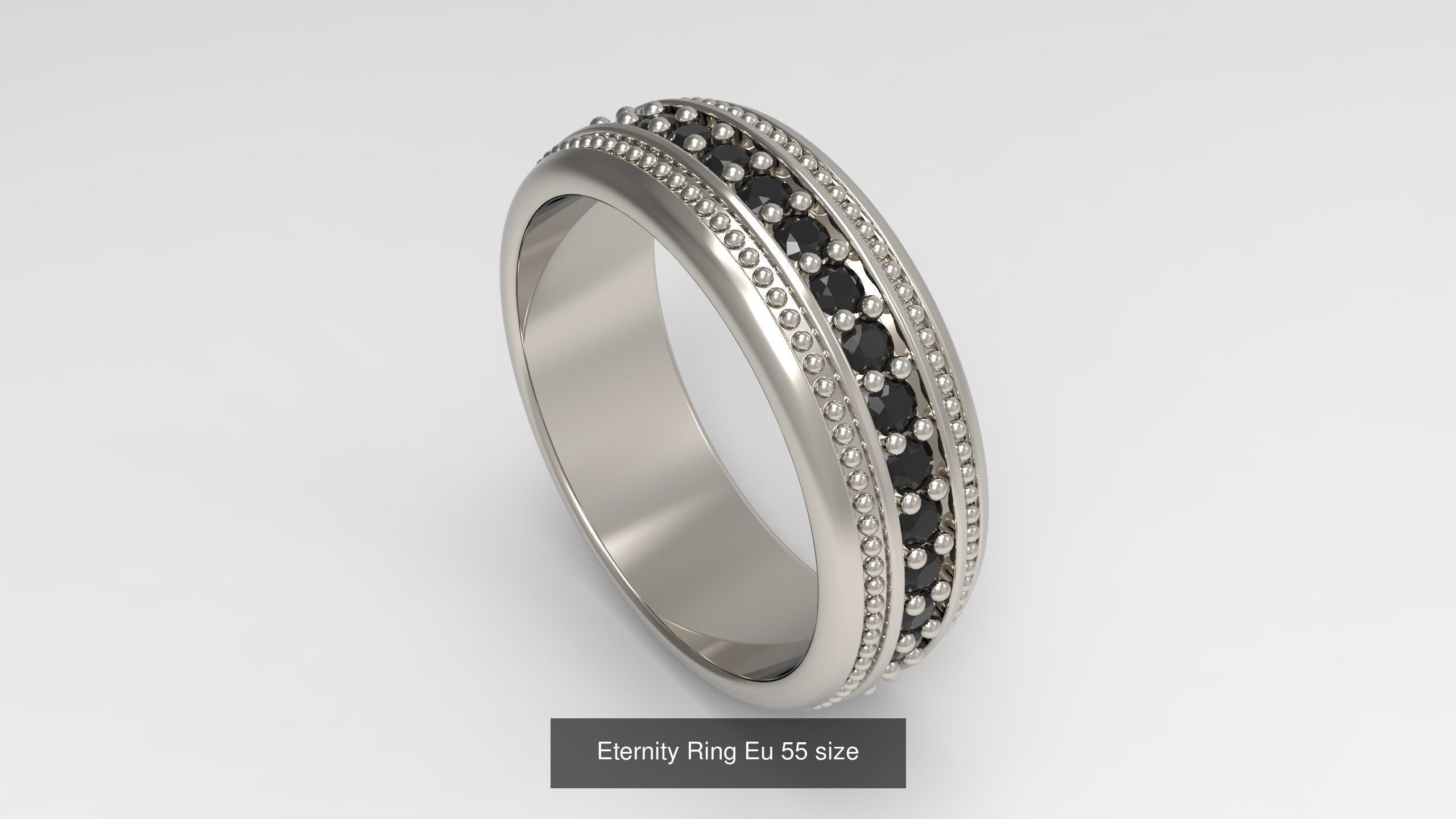 100 Woman Rings Package 03 3D Model Collection_137