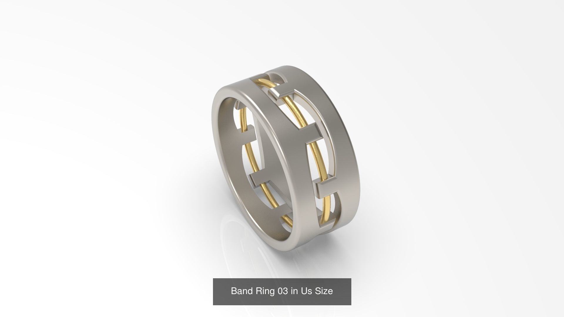 100 Woman Rings Package 03 3D Model Collection_187