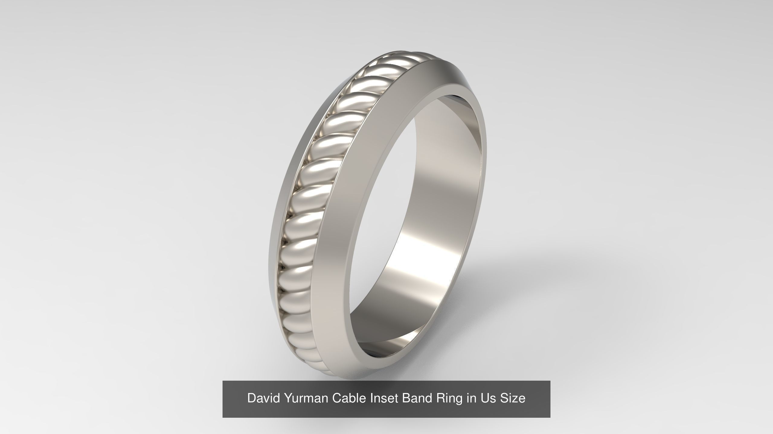 100 Woman Rings Package 03 3D Model Collection_142