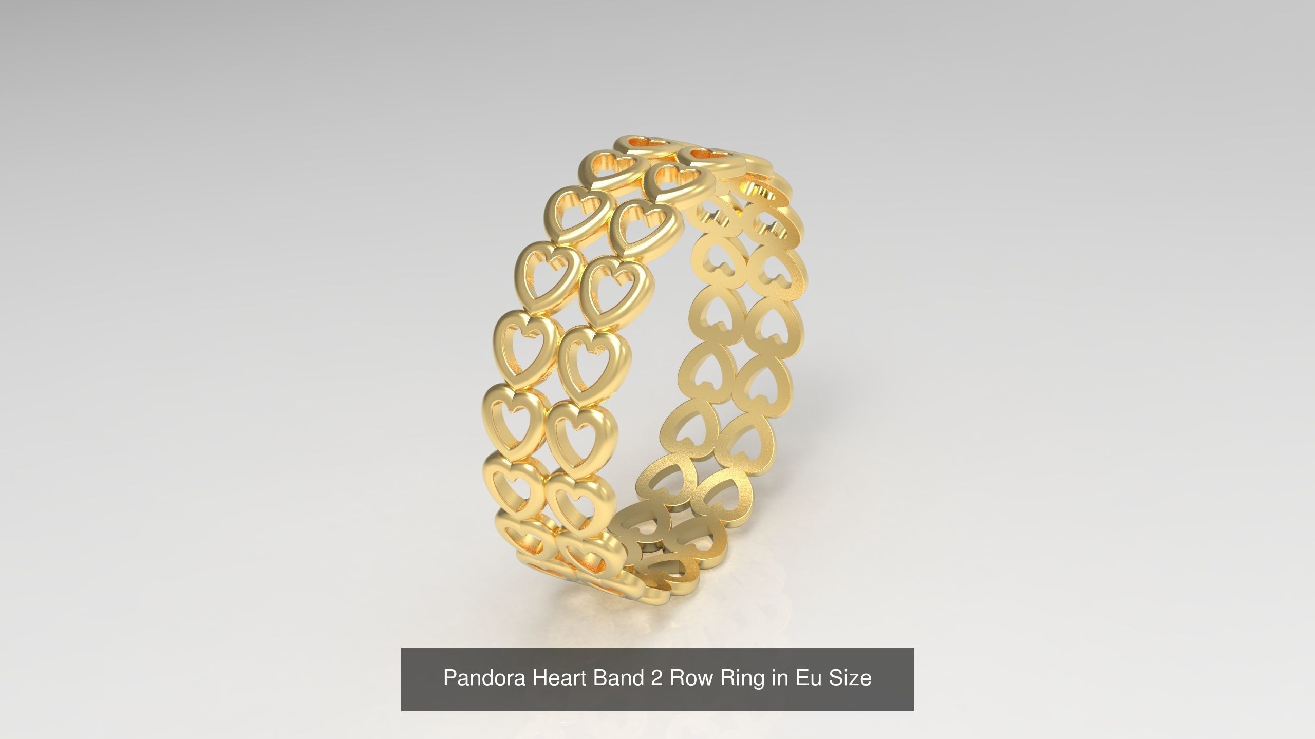 100 Woman Rings Package 03 3D Model Collection_162