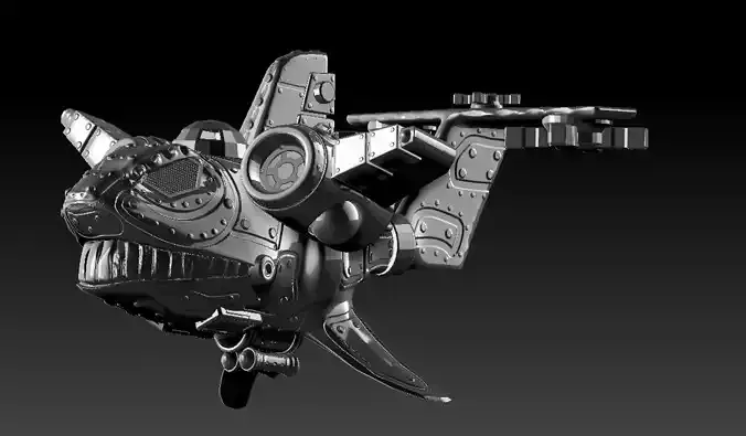 Russian Shark Dron 3D model